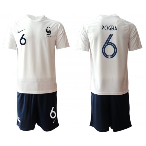 Francuska Dres Paul Pogba 6 Dječji Gostujući Euro 2020 Kratkih Rukava Francuska Dres Paul Pogba 6 Dječji Gostujući Euro 2020 Kratkih Rukava